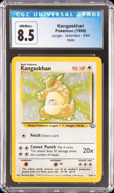 Pokemon Kangaskhan CGC 8.5 outlet