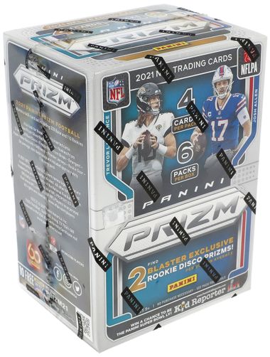 NEW 2021 Panini Prizm NFL Football Blaster Box (Rookie Disco Prizms) 24  Cards