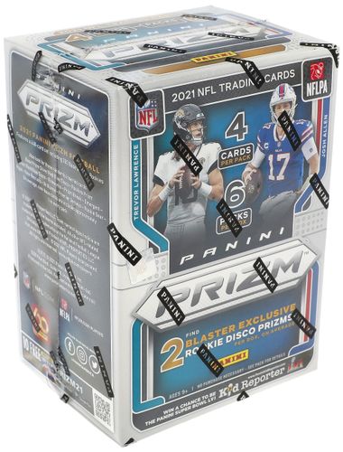 2021 Panini Prizm NFL Football Blaster Box Disco Prizm Factory