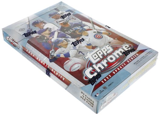 2022 Topps Chrome MLB Update Series Factory-Sealed Hobby Box