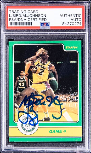 Larry Bird trading card signed with coa shops