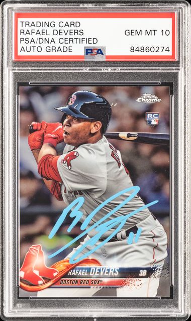 Rafael Devers Autographed Photos, Signed Rafael Devers Inscripted Photos