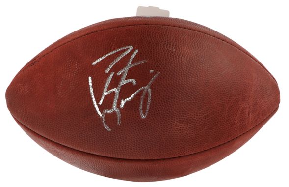 Peyton Manning Autographed Wilson Football - PSA/DNA on Goldin