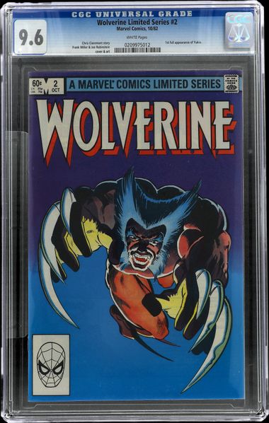 Wolverine Limited Series #4 (1982 Marvel) 1 Book - CBCS 9.8 on