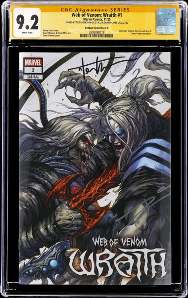 Web Of Venom: Wraith #1 (2020 Marvel) CGC Signature Series 9.2