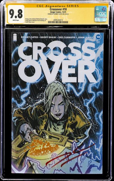 Crossover #10 (2021 Image) CGC Signature Series 9.8 - Signed By